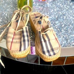 Preown Burberry espadrille